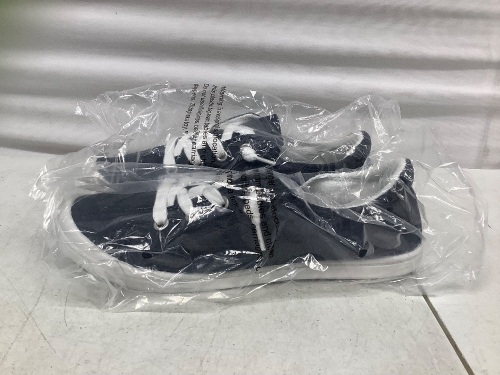 Women's Causal Flat Heel Slip On Lace Up Look Sneakers - Lot 661