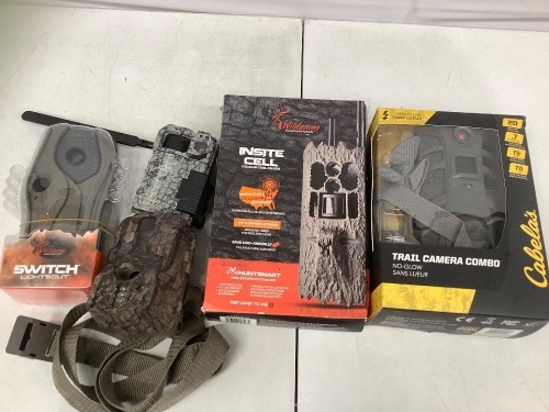 Lot of (5) Trail Cameras - Lot 801