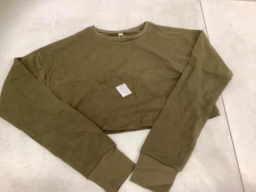 Long Sleeve Crop Top - Lot 620