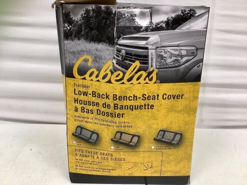Low-Back Bench-Seat Cover - Lot 698