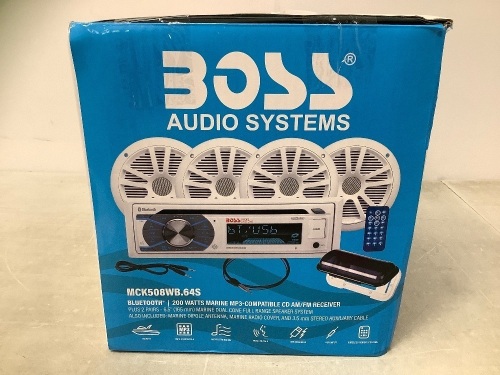200 W Marine MP3-Compatible CD AM/FM Receiver w/ Bluetooth - Lot 7