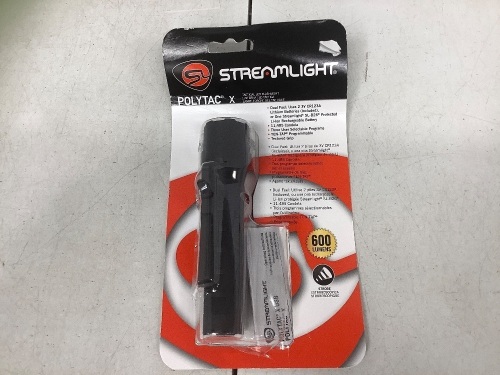 Streamlight PolyTac X Flashlight - Lot 485