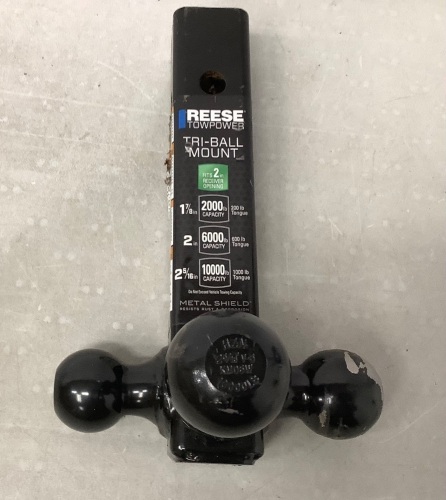 Tri-Ball Mount Tow Hitch - Lot 306