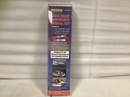 Lake Boat Day-Night Signal Kit - Lot 595