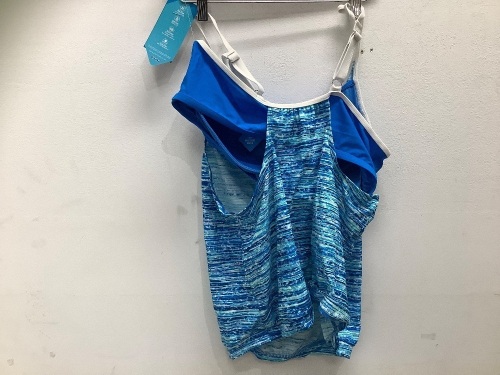 Womens V-Neck Tankini Top - Lot 302