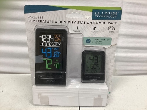 Wireless Temperature & Humidity Station Combo Pack - Lot 234