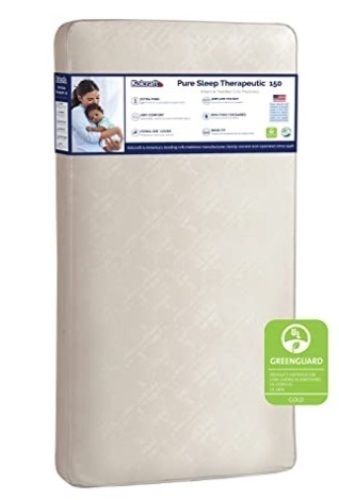 Kolcraft Pure Sleep Therapeutic 150 Waterproof Toddler & Baby Crib Mattress, Appears New - Lot 285