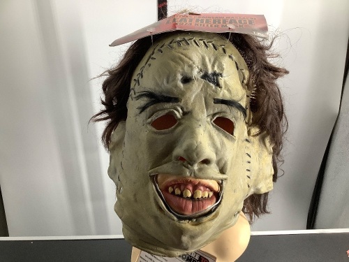 Leatherface 1974 Killer Mask, Missing Strings, Ecommerce Return - Lot 316