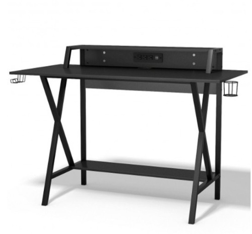 All-In-One Professional Gaming Desk With Cup & Headphone Holder, Appears New/Box Damaged - Lot 187
