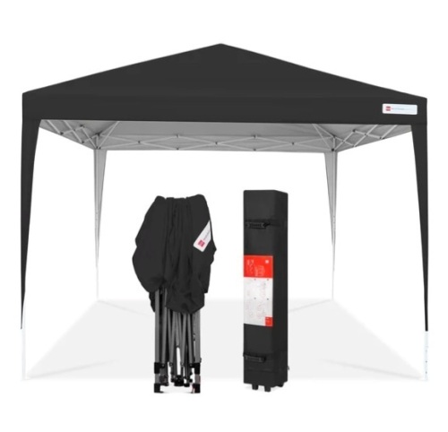 Outdoor Portable Pop Up Canopy Tent w/ Carrying Case, 10x10ft, Appears New - Lot 204