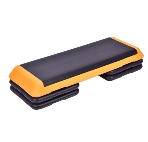 Fitness Aerobic Step 43" Cardio Adjust 4" - 6" - 8" Exercise Stepper, Appears New - Lot 203