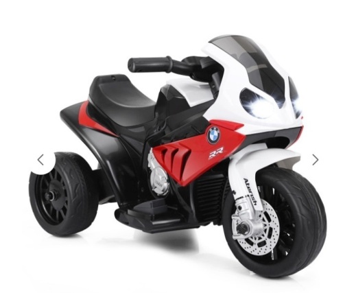 6V Kids 3 Wheels Riding BMW Licensed Electric Motorcycle, Appears New - Lot 271