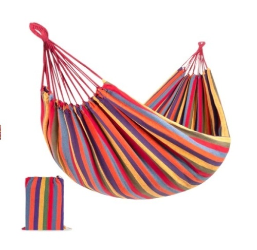 Lot of (2) 2 Person Brazilian Hammock, Misc. Colors, Appears New - Lot 195