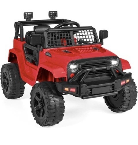 12V Kids Ride-On Truck Car w/ Parent Remote Control, Spring Suspension - Lot 76