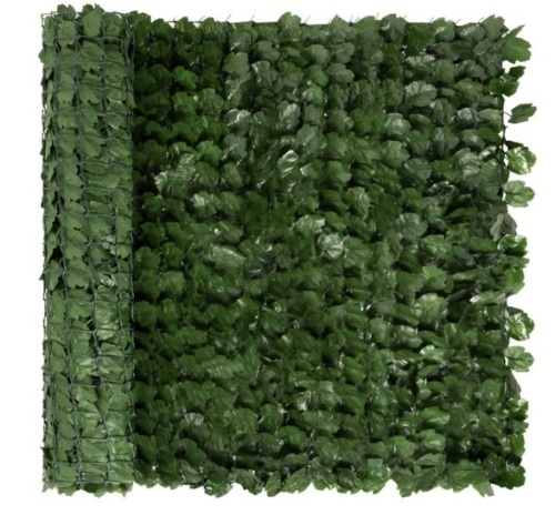 Outdoor Faux Ivy Privacy Screen Fence, 94x39in - Lot 256