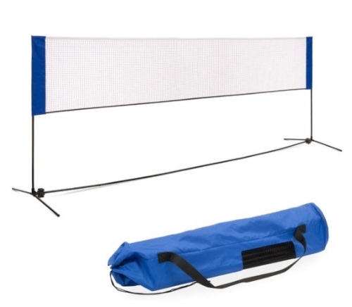 Portable Freestanding Volleyball, Tennis, Badminton Net - 12.5ft - Lot 257