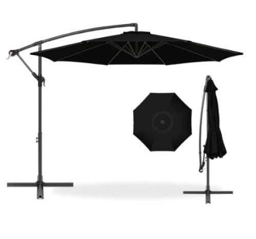 Offset Hanging Patio Umbrella - 10ft - Lot 96
