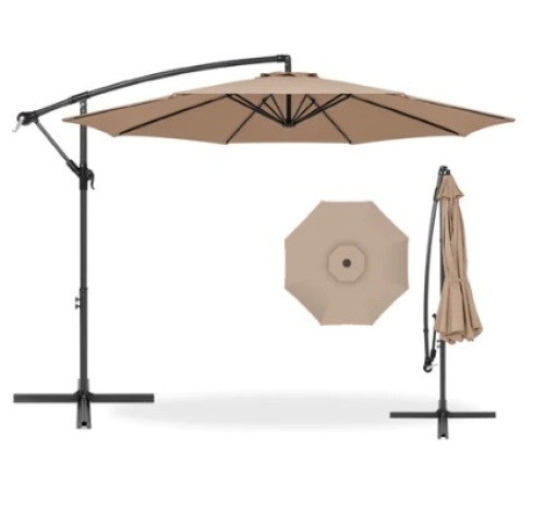 Offset Hanging Patio Umbrella - 10ft - Lot 97