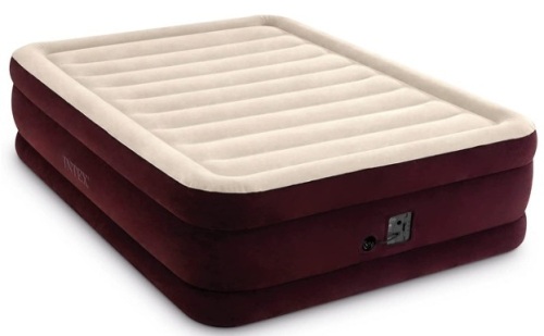 Intex Dura-Beam Extra Series Raised Guest Airbed with Internal Electric Pump, 20in Bed Height - Lot 343