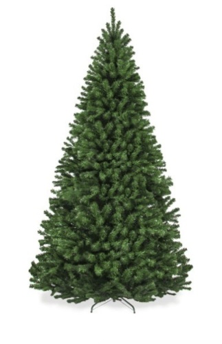 Premium Artificial Spruce Christmas Tree w/ Foldable Metal Base, 6ft - Lot 396