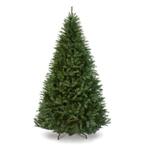 Hinged Douglas Full Fir Artificial Christmas Tree w/ Metal Stand, 6ft - Lot 358