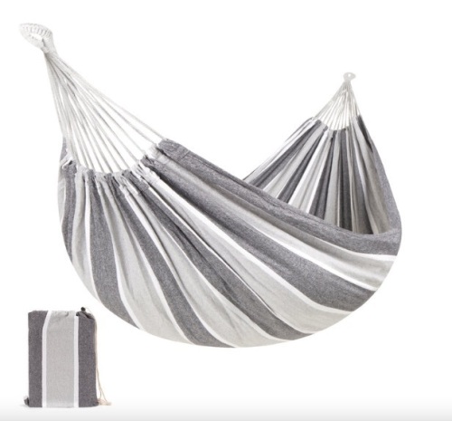 2-Person Brazilian-Style Double Hammock w/ Portable Carrying Bag - Lot 450