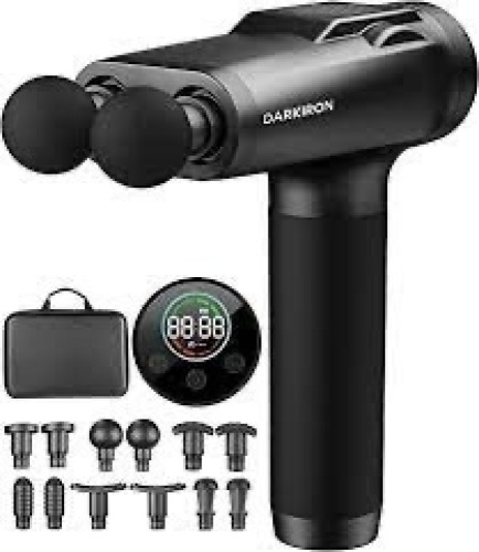Massage Gun, Double-Head Massage Gun - Lot 3421