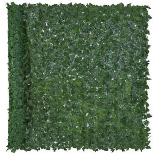 Outdoor Faux Ivy Privacy Screen Fence - Lot 3493