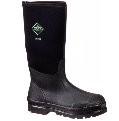 The Original Muck Boot Company Chore Boot Hi All-Conditions 16'' Waterproof Work Boots for Men - Black - 10M, E-Commerce Return, Untested - Lot 26