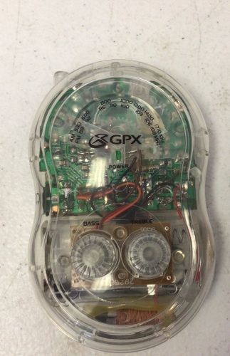 Lot of 9 GPX R2825CLR Portable AM/FM Radio, Appears New, Untested - Lot 40