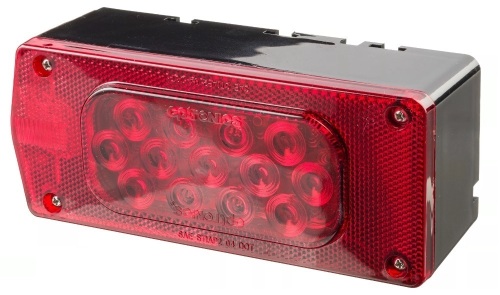 Optronics Aero Pro Waterproof LED Combination Tail Lights for Trailers, E-Commerce Return, Untested - Lot 80
