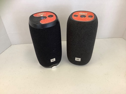 Lot of 2 JBL Wireless Speaker Displays, E-Commerce Return, Untested - Lot 87
