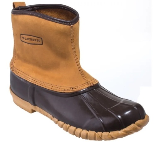 LaCrosse Boots: Men's 273120 Waterproof Brown Trekker II Slip-Resistant Work Boots, New with Blemishes - Lot 136