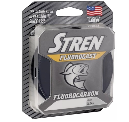 Stren FluoroCast Fishing Line - Clear - 10 Lb. Test, E-Commerce Return - Lot 145