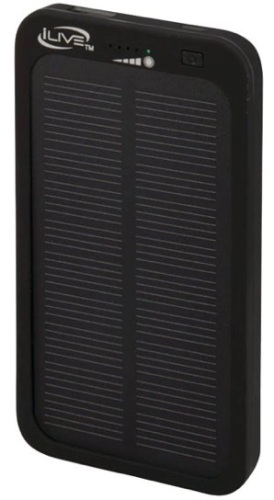 ilive Wp6406b 4,000mah Solar Charger For Mobile Devices, Appears New, Untested - Lot 162