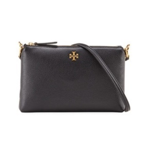 Tory Burch, Kira Pebbled Leather Top-Zip Crossbody Bag, E-Commerce Return - Lot 163