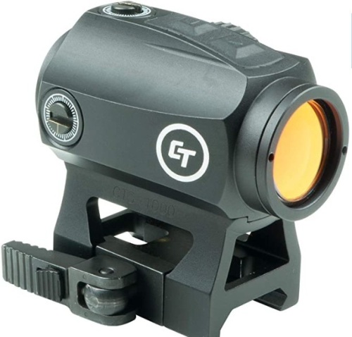 Crimson Trace 2.0 MOA Compact Tactical Red Dot Sight for Rifles, Electronic Sight CTS-1000 2.0 MOA Compact Tactical Red Dot Sight for Rifles, Electronic Sight, Appears New, Untested - Lot 173