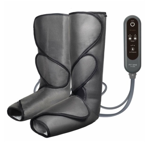 Fit King Air Compression Leg Massager for Foot and Calf Circulation Massage, E-Commerce Return, Untested  - Lot 176