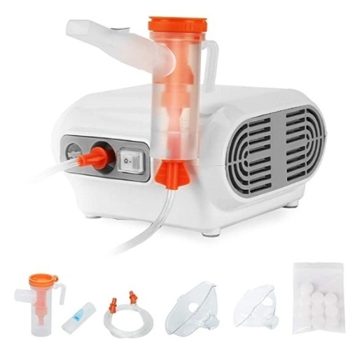 Traditional Jet Nebulizer, Home Nebulizer Machine Personal Steam Atomizer for Kids and Elderly, Portable Compressor Nebulizer with 1 Set Accessories, Appears New, Untested - Lot 212