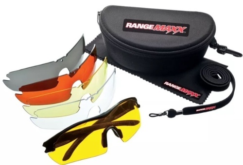 RangeMaxx 5-Lens Interchangeable Shooting Glasses, E-Commerce Return - Lot 231