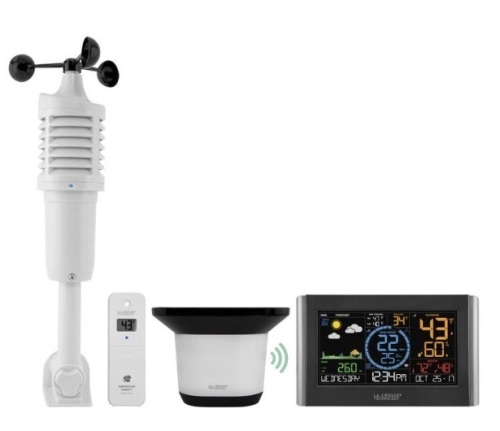 La Crosse C84428 Remote Monitoring Weather Station, E-Commerce Return, Untested - Lot 235
