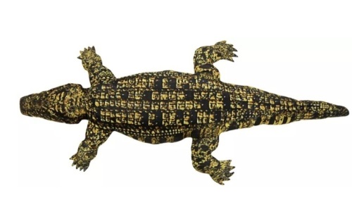 Giant Stuffed Crocodile, E-Commerce Return, Small Tear - Lot 240