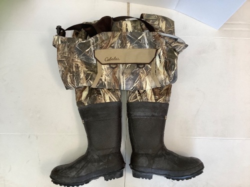 Waterproof Breathable Hunting Waders for Men, Size 10S, E-Commerce Return - Lot 241