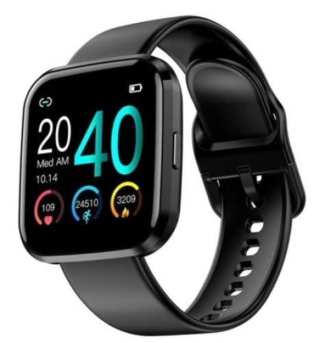 TD09 Smart Watch Women Men Sport IP68 Waterproof Activity Fitness Tracker Heart Rate Blood Pressure Smart Bracelet, E-Commerce Return, Untested - Lot 249