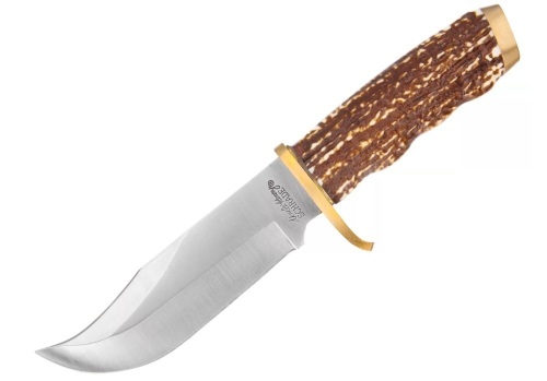 Uncle Henry Next Gen Staglon 5.5" Fixed Blade Knife with Sheath, E-Commerce Return - Lot 275