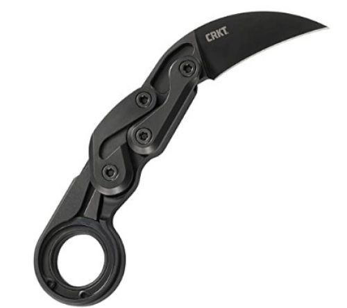 CRKT Provoke Kinematic EDC Folding Pocket Knife: Morphing Karambit, D2 Blade Steel, Kinematic Pivot Action, Integrated Safety Lock, Low Profile Pocket Clip 4040, Appears New - Lot 279
