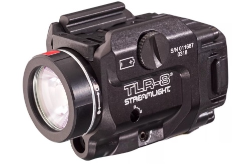 Streamlight TLR-8 Tactical Weapon Light with Laser Sight - Red Laser, E-Commerce Return, Untested - Lot 286