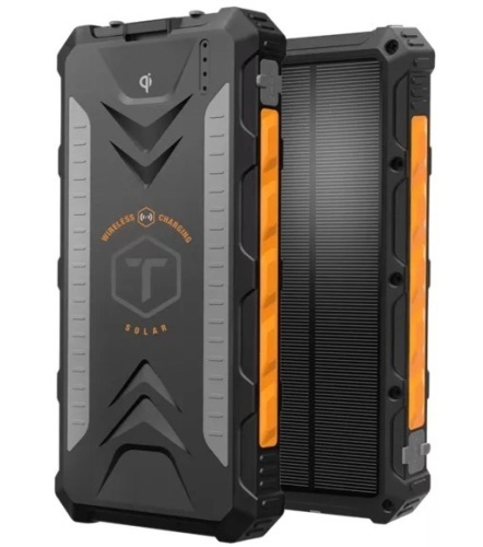ToughTested ROC Waterproof 10,000mAh Solar Wireless Charger, E-Commerce Return - Lot 289