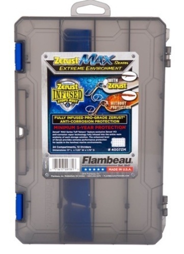 Lot of 2 Flambeau Zerust Max Infused Tuff Tainer Tackle Box, E-Commerce Return - Lot 320