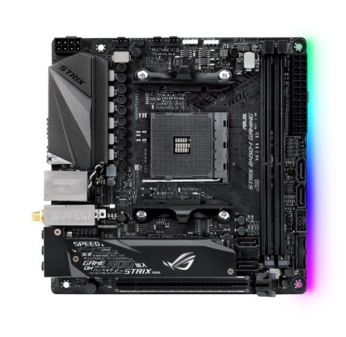 ASUS ROG Strix B450-I Gaming AMD Ryzen 2 AM4 DDR4 HDMI M.2 USB 3.1 Gen2 mITX, E-Commerce Return, Untested - Lot 342